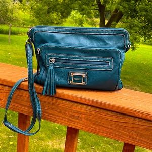 Rossetti Faux Leather Crossbody